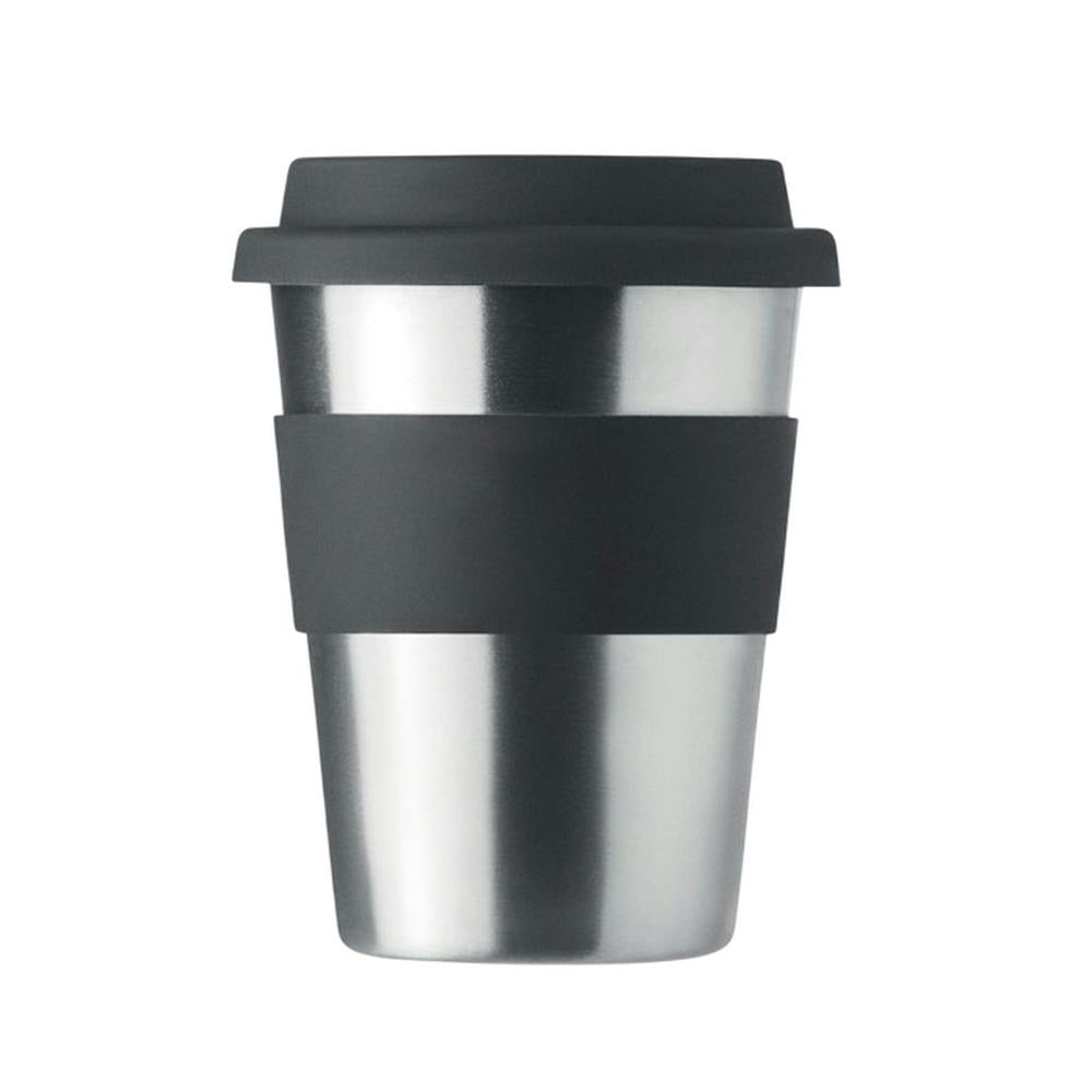 Rackhams Black Irmug Stainless Steel 350Ml Tumbler - One Size - 100% Mixed