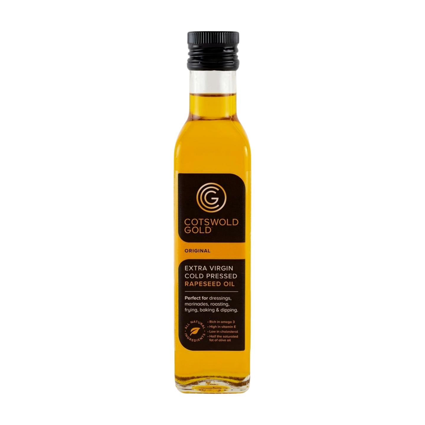Cotswold Gold Gold Cotswold Extra Virgin Cold Pressed Rapeseed Oil (250Ml)