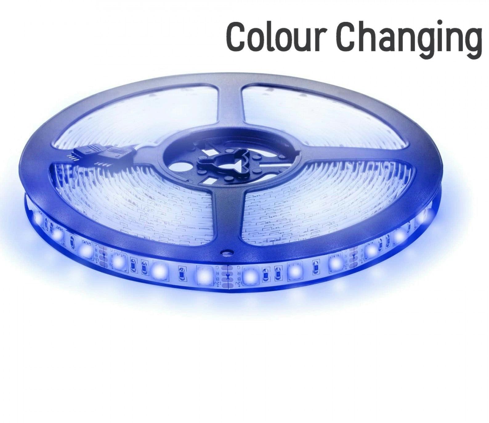 Rackhams Light Led Rgb Flex Strip 5M Roll- Smd 5050 (60) Ip20 (Adapter To Be Purchased Separately)