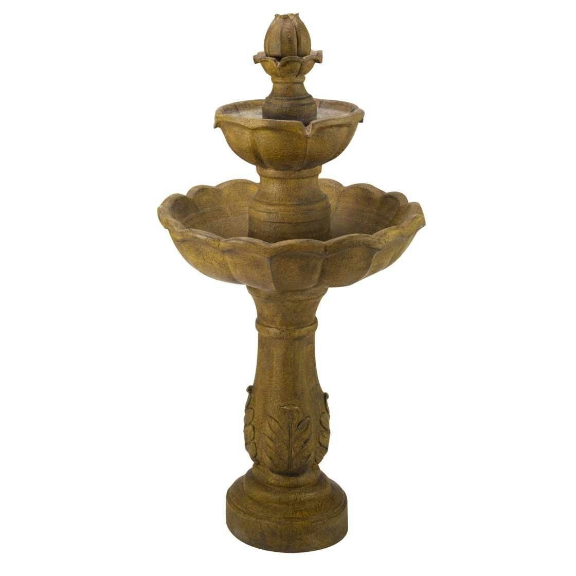 Tranquillity Water Features Kingsbury Traditional Hybrid Solar Water Feature - Solar Small