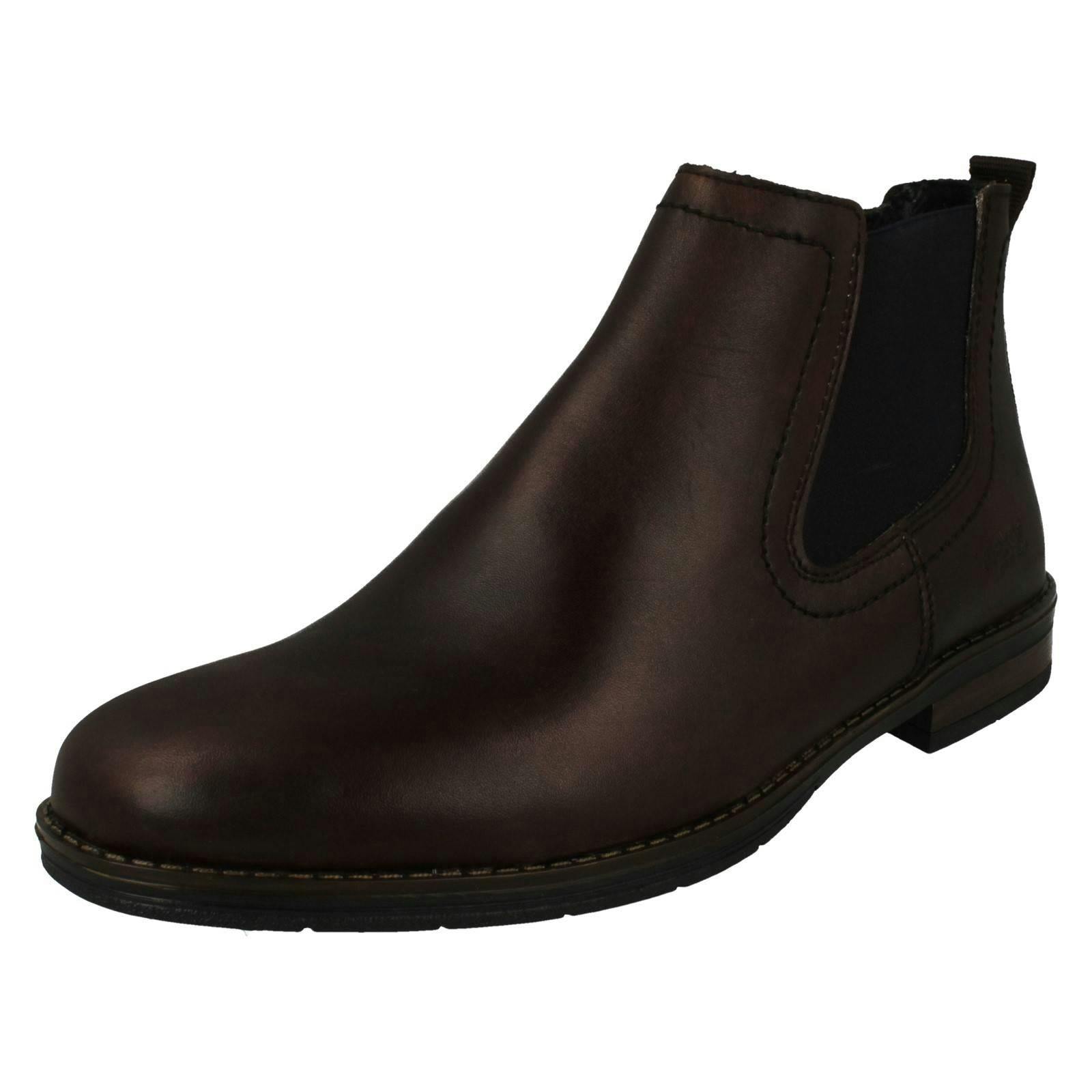 Rieker Men's Brown Chelsea Boots 10374 - Uk 7.5