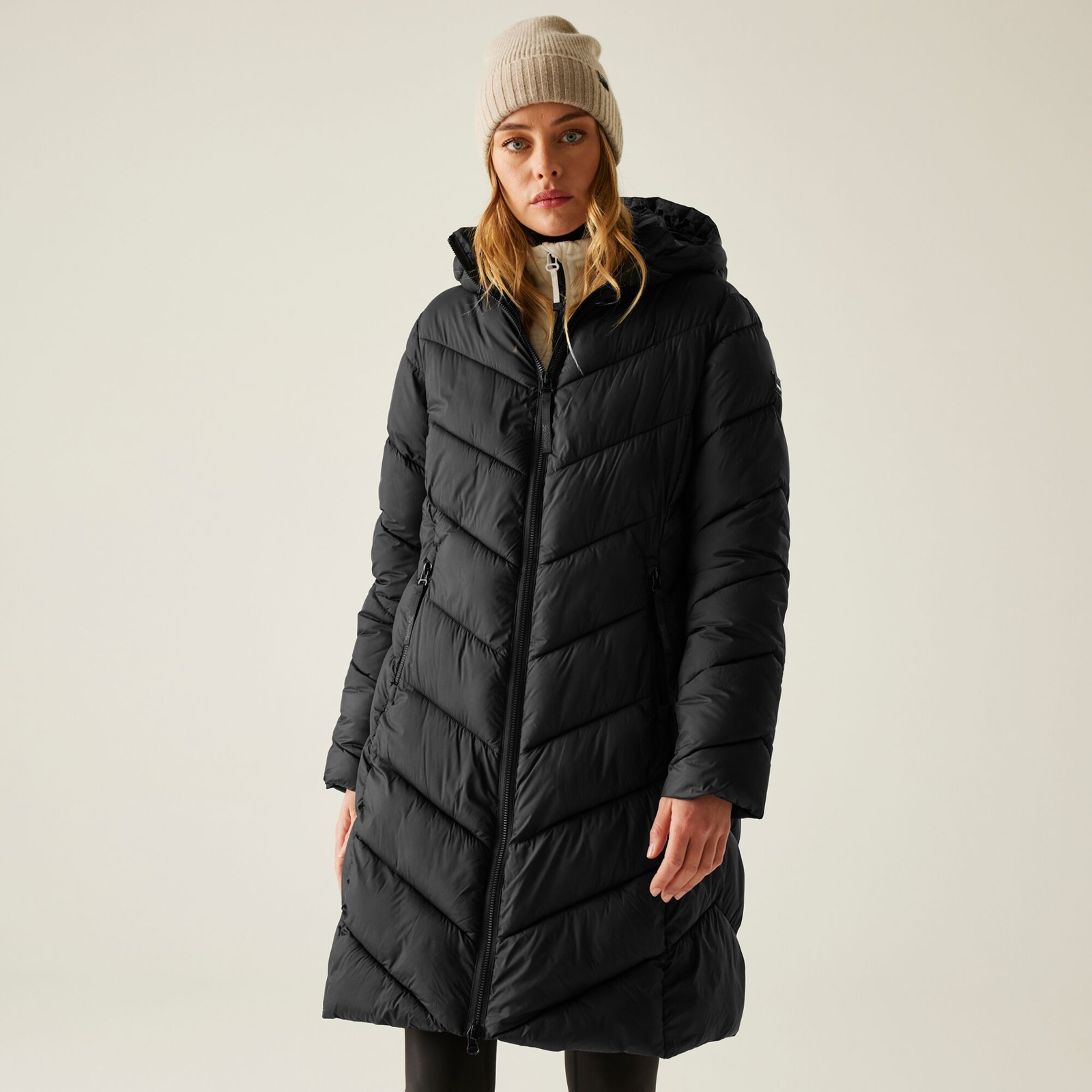 Regatta Women's Black Anita Padded Jacket - 18 Uk
