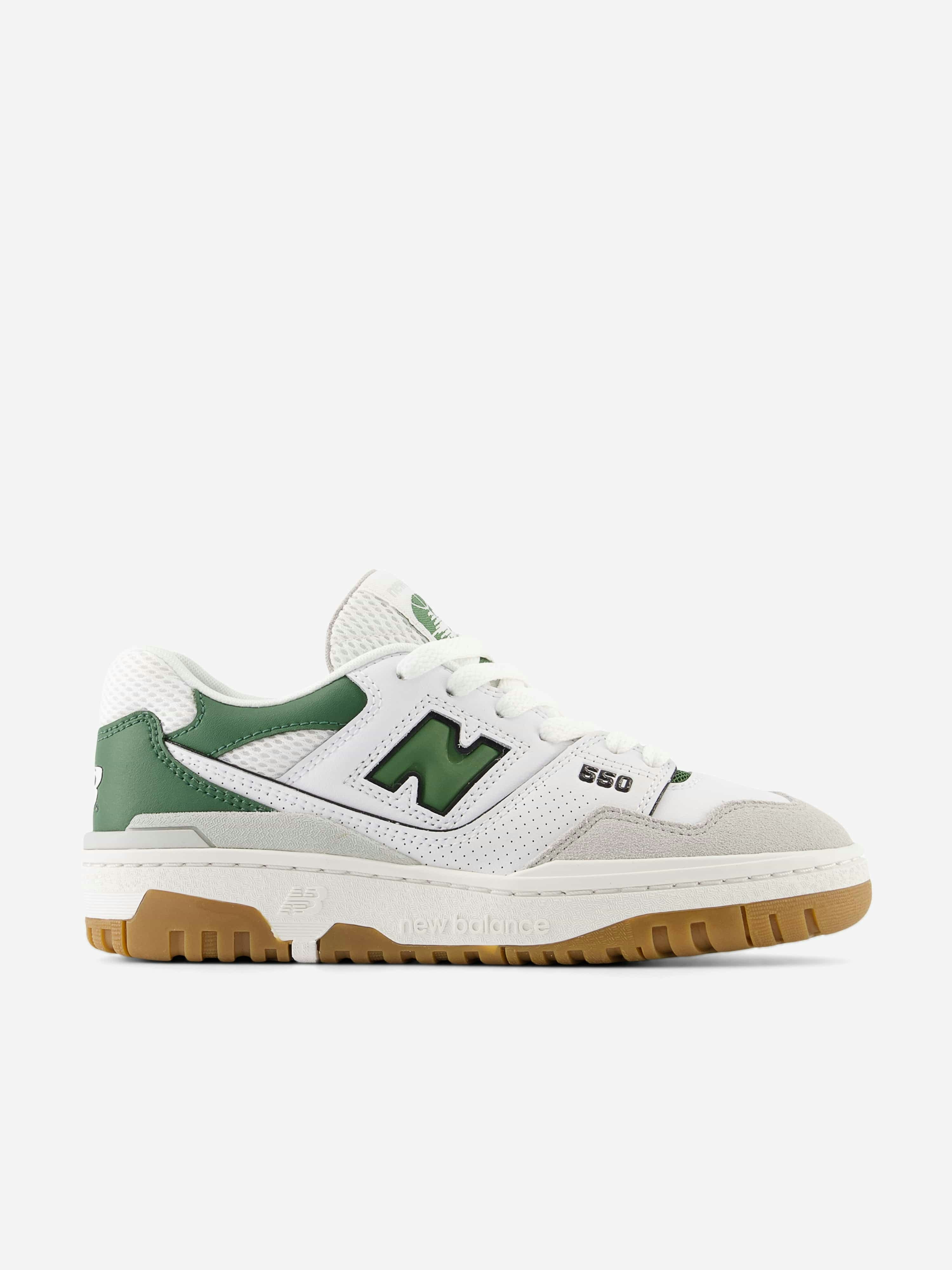 New Balance Boys Grey 550 Trainers In - Eu 37 Uk 4 - Us 4.5
