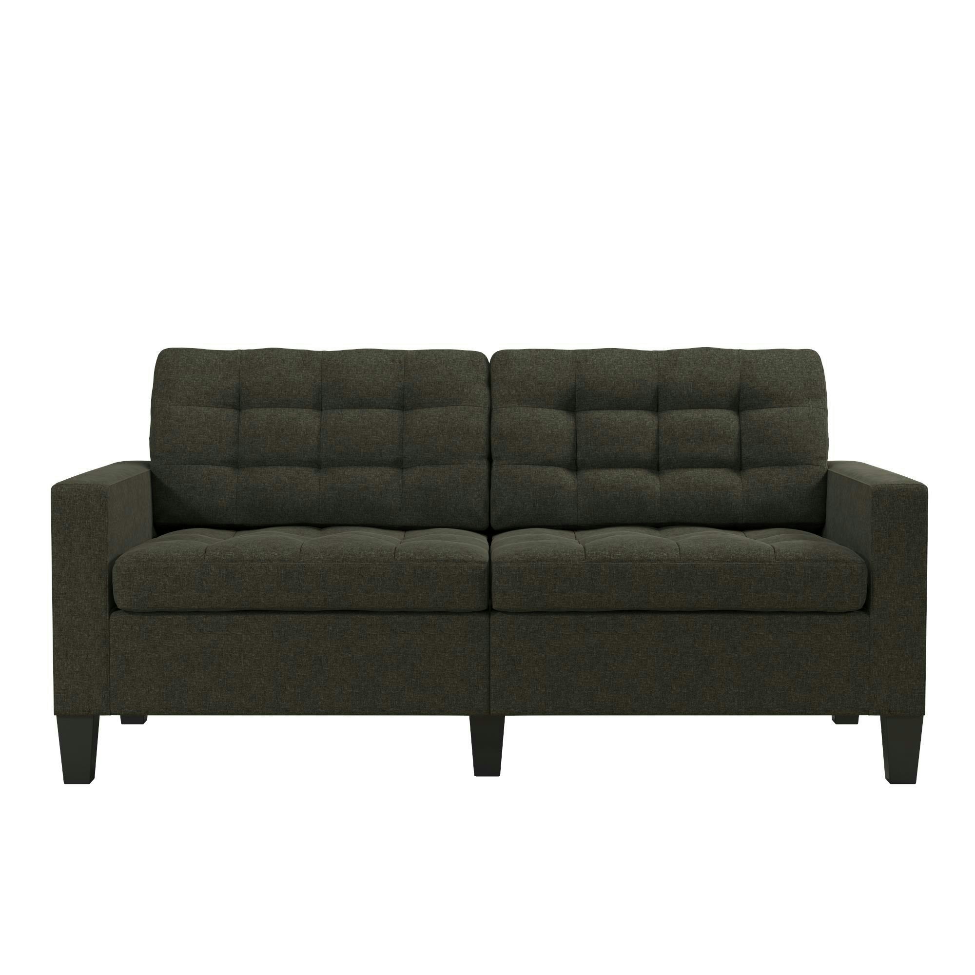 Dorel Home Grey Bowie 2 Seater Sofa In Fabric