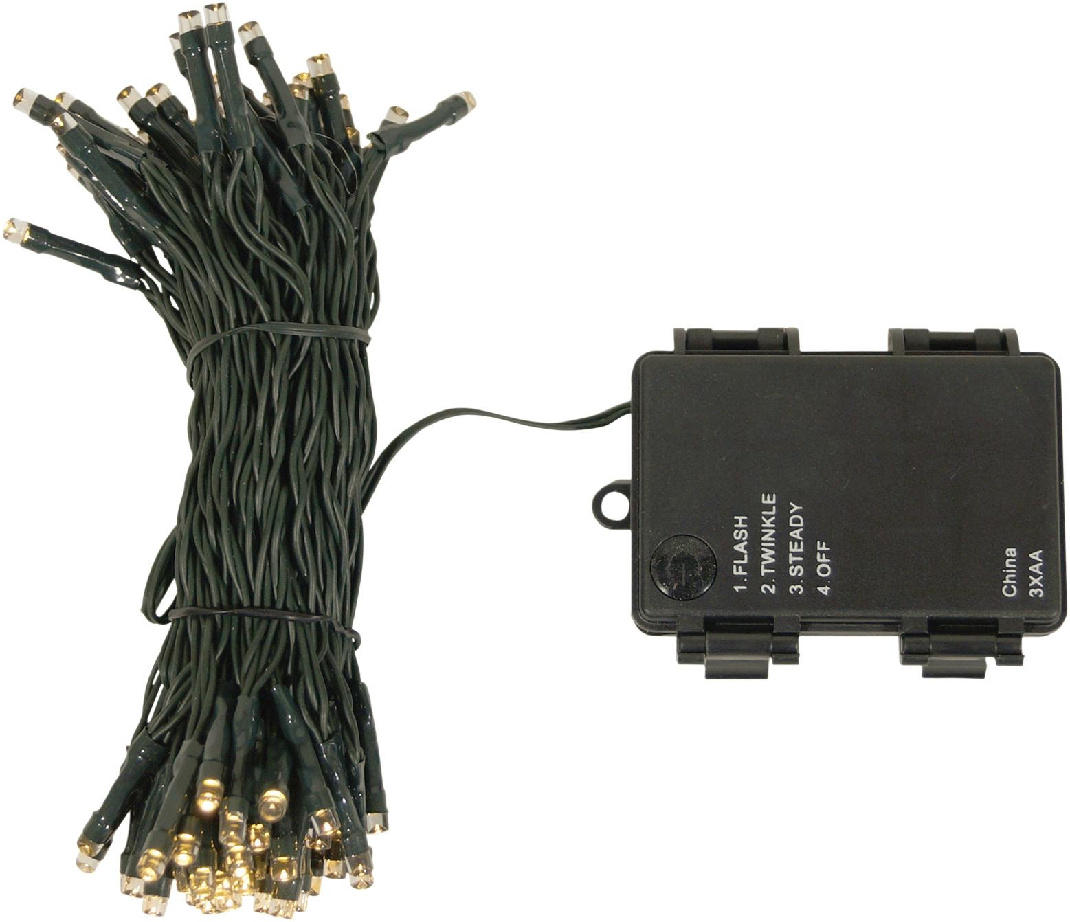 Rackhams Light 100 Leds 10M Battery String S