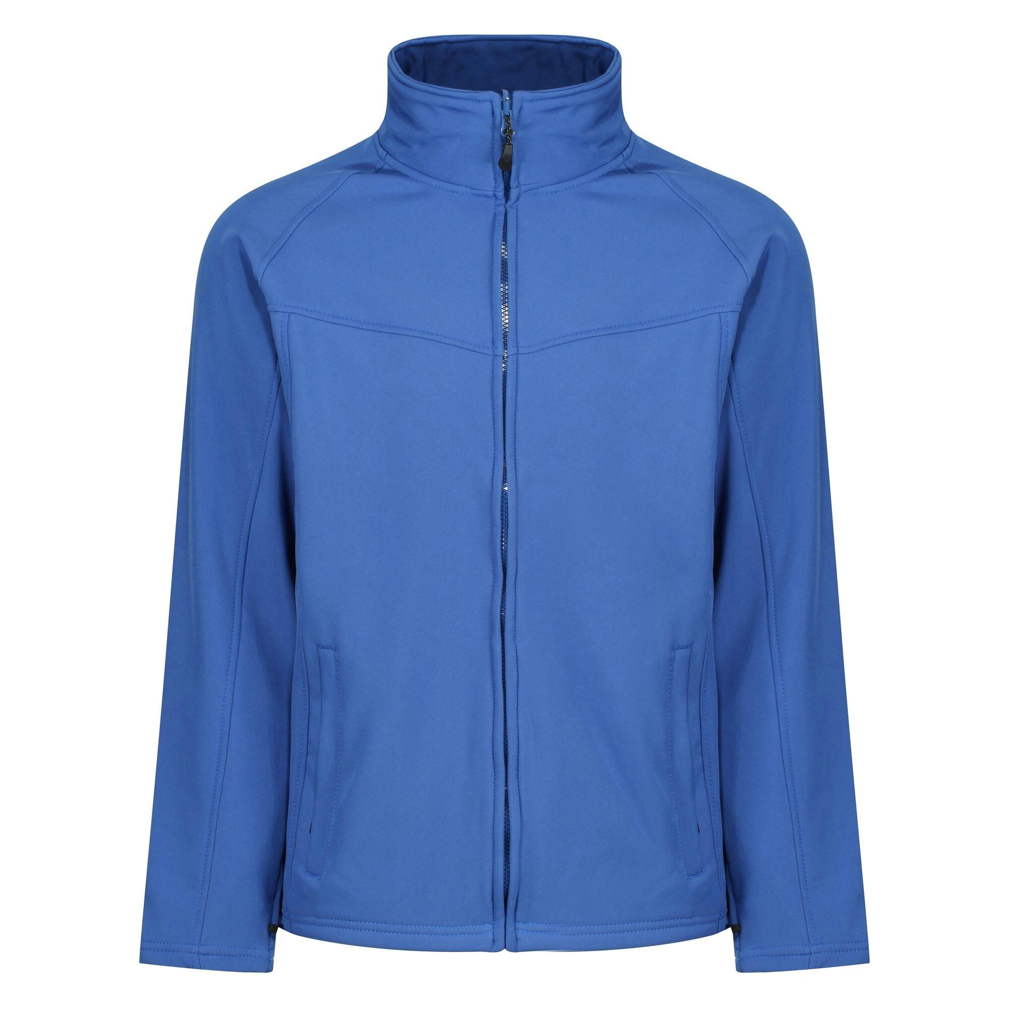 Regatta Men's Blue Uproar Soft Shell Jacket - Royal - S - Royal - 96% Polyester/4% Elastane