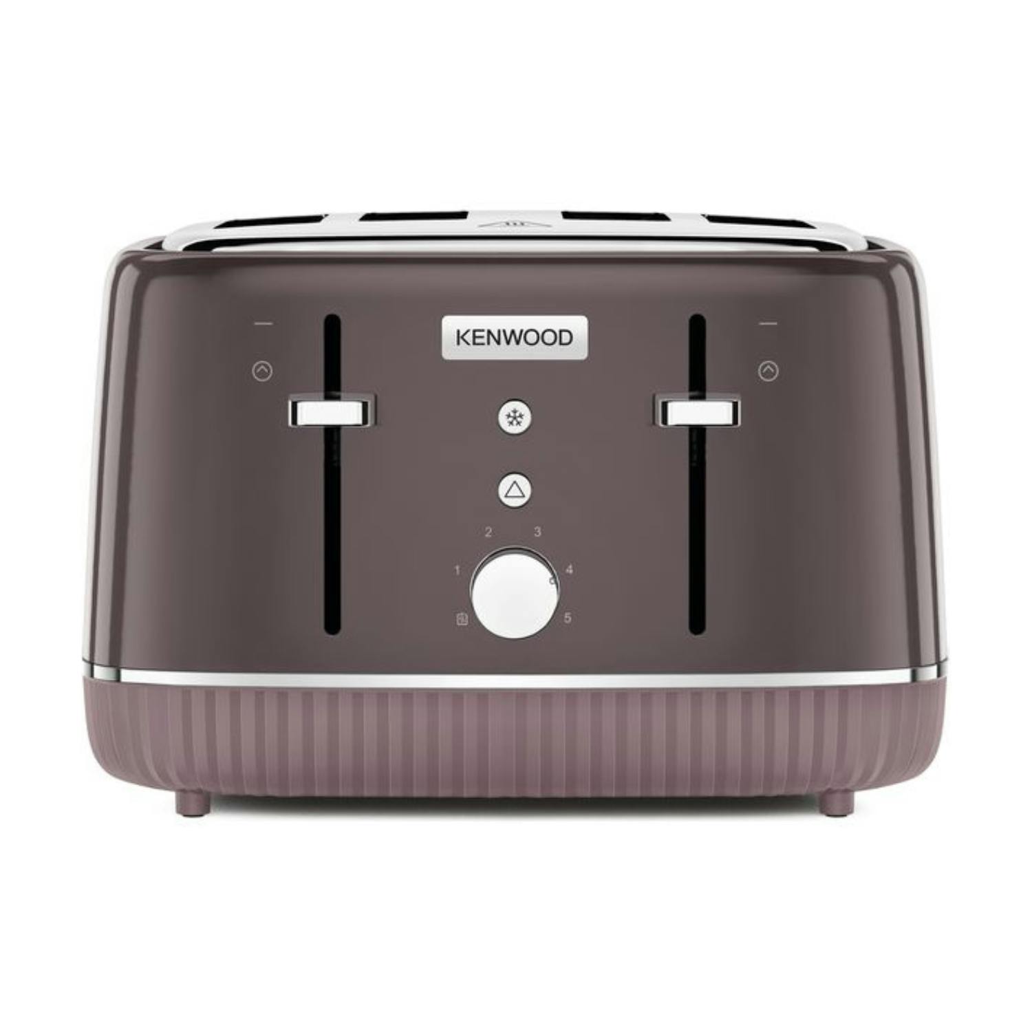 Kenwood Purple Elegancy Tfp10.a0pu 4 Slice Toaster 1800W Mulberry - Plastic - Mulberry - 1