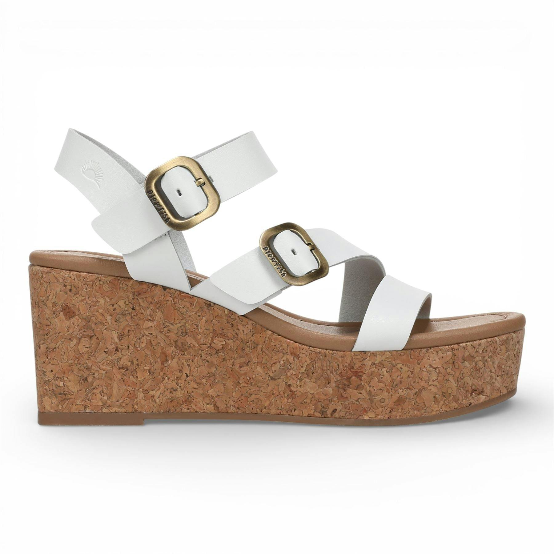 Blowfish Malibu Women's White Wedge Strappy Espadrille Heel Sandals - Ali - Uk 6 | Eu 39 | Us 8.5