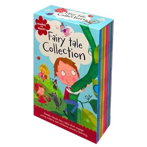 Make Believe Ideas White/Red Reading With Phonics Fairy Tale Collection 20 Books Set