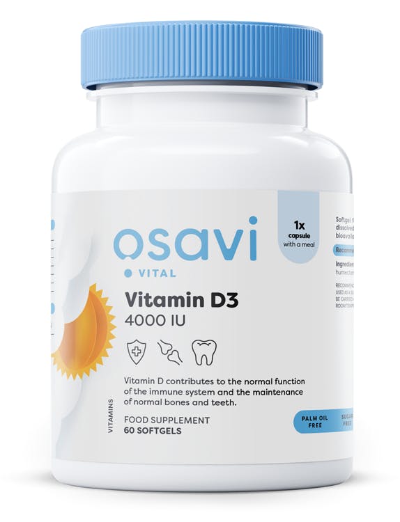 Osavi Vitamin D3, 4000Iu - 60 Softgels - Image 5