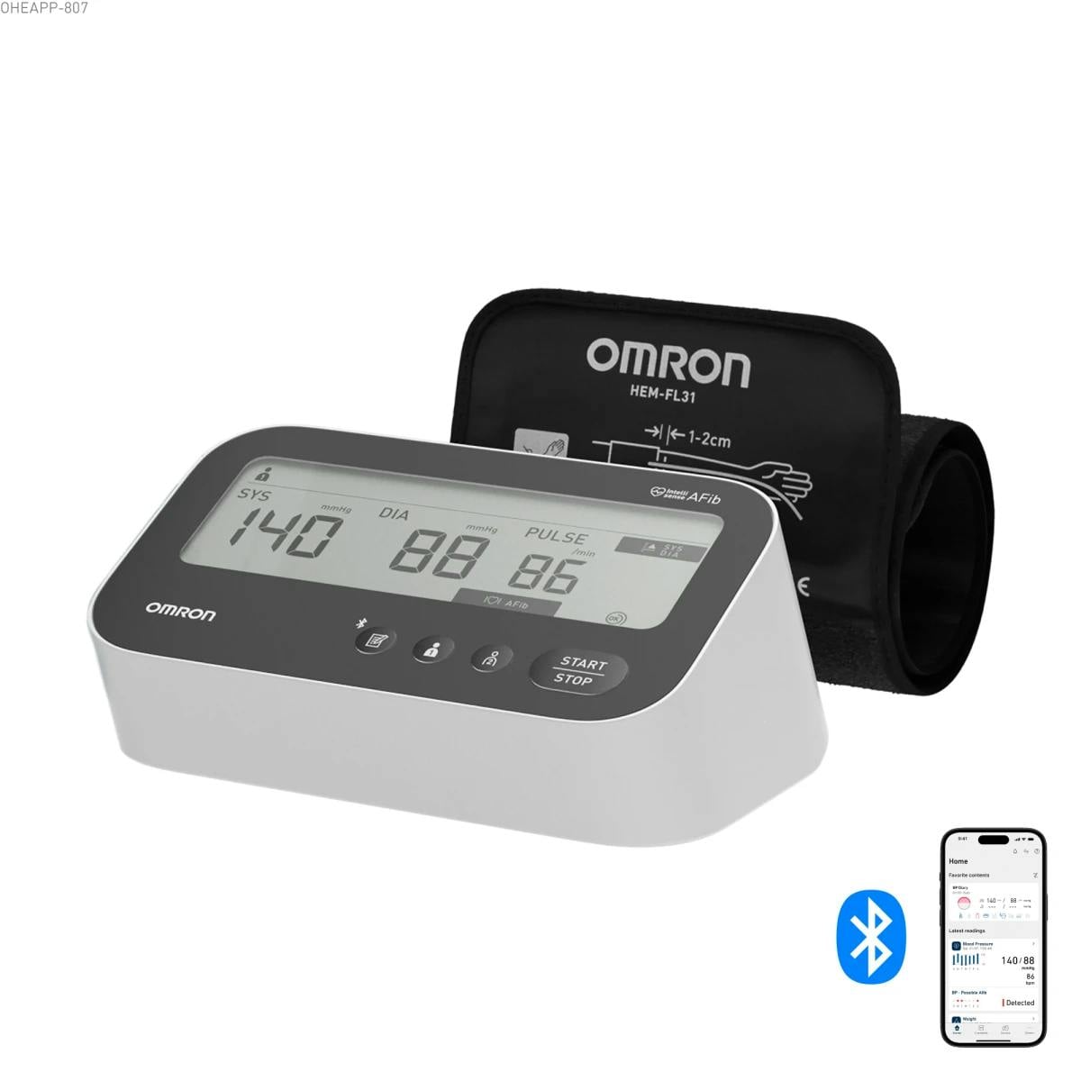 Omron M4 Connect Afib Upper Arm Bpm