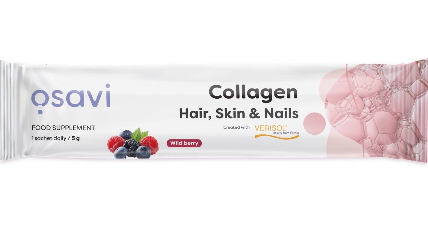 Osavi Collagen Peptides (Hair, Skin & Nails), Wild Berry - 5G (1 Serving) - Image 3