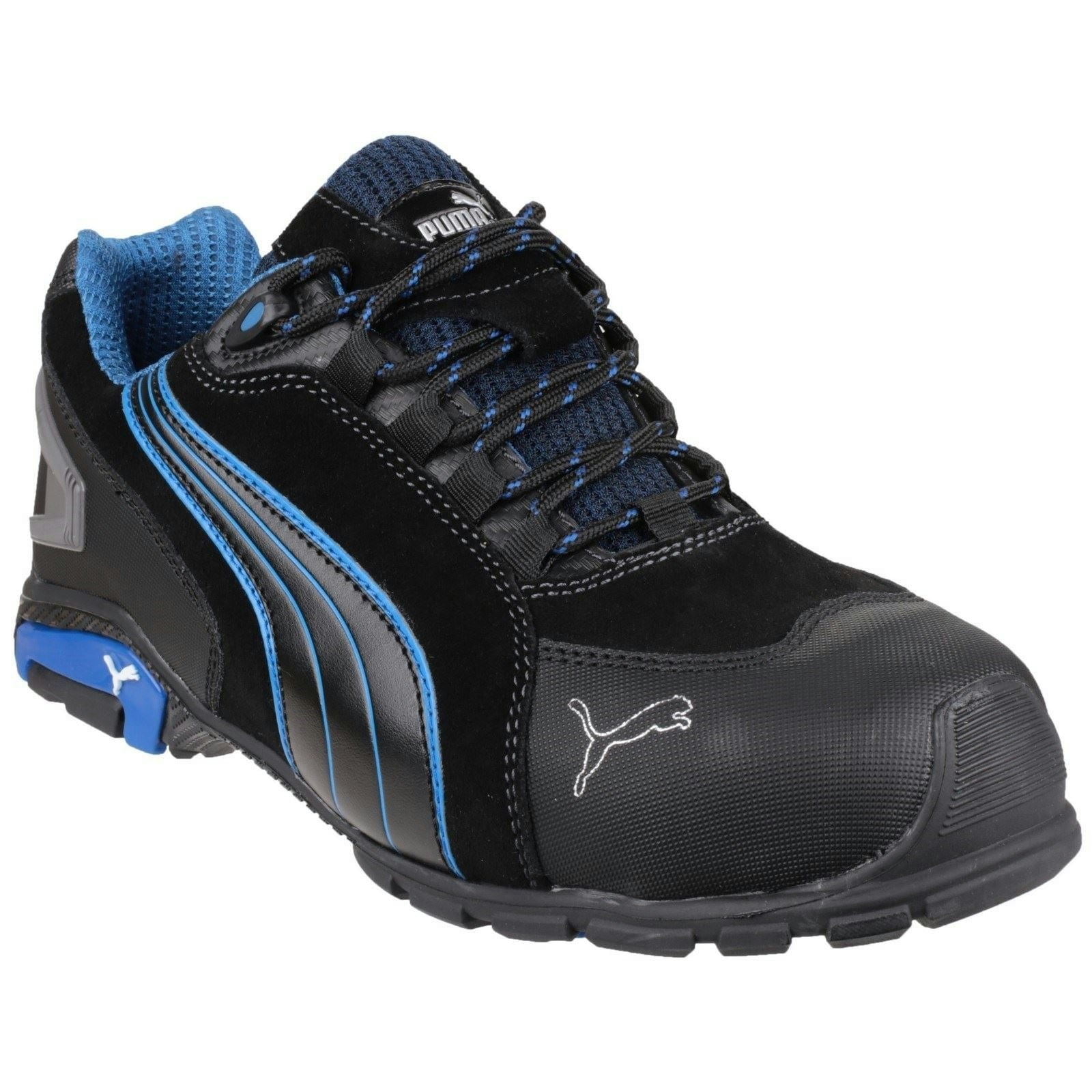 Puma Safety Black Rio Low Lace-Up Safety Boots - 7 Uk