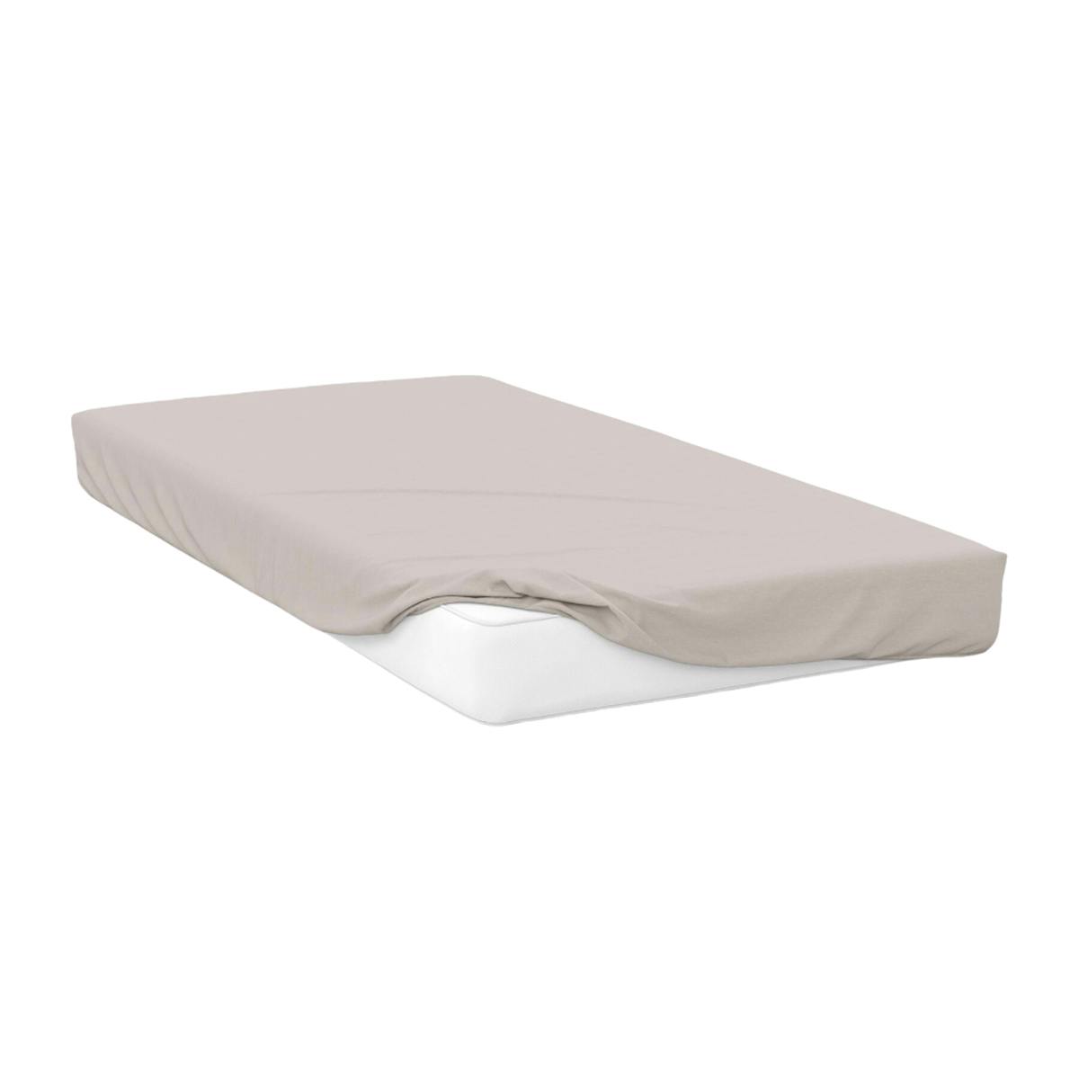 Belledorm 400 Thread Count Egyptian Cotton Extra Deep Fitted Sheet - Oyster - Oyster - Superking - 100% Egyptian Cotton