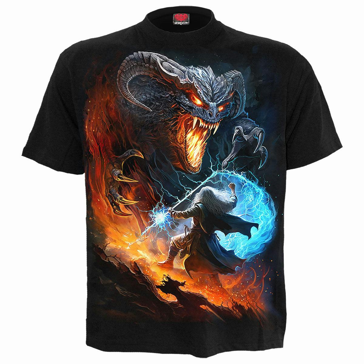Spiral Direct Black Infernal Duel - T-Shirt - Xxl - Digital - Digital