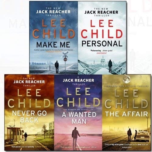 Bantam Books Jack Reacher Series (16-20) 5 Books Collection Set By Lee Child