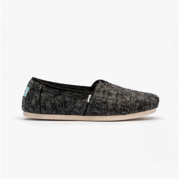 Toms Women's Black Alpargata Espadrille - Uk 5