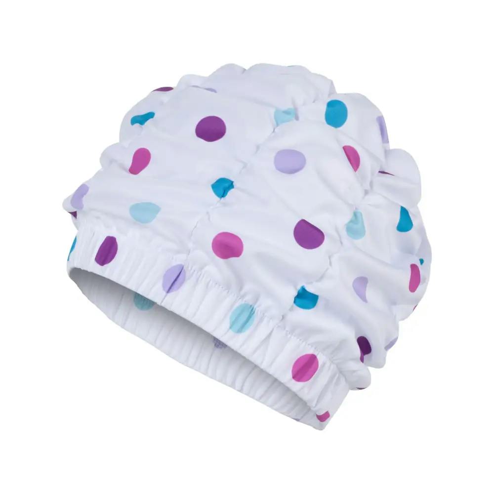 Fashy White Polka Dots Shower Cap - Multi - /Pastel
