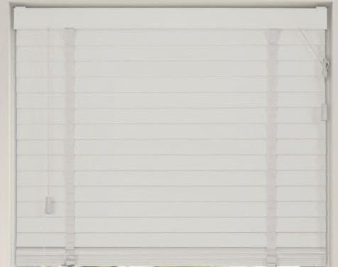 Rackhams White Venetian Blinds With Tapes (130Cm Drop) - 90Cm