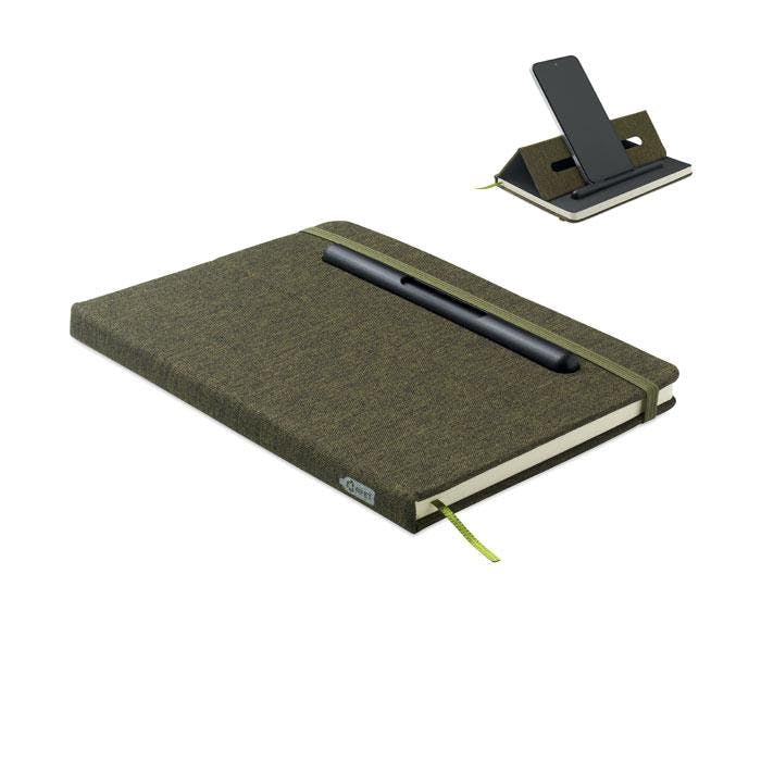 Rackhams Dark/Green Rinbook A5 Notebook - One Size
