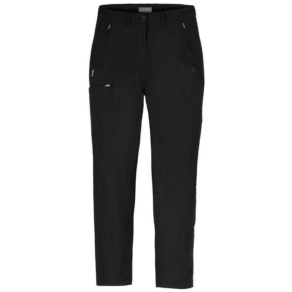 Craghoppers Expert Kiwi Pro Stretch Hiking Trousers for Women Black Size 20 UK L - Image 2