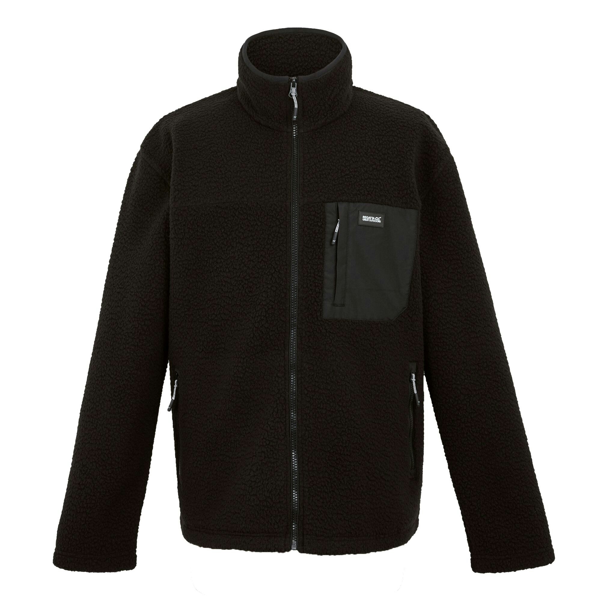 Regatta Men's Black Frankie Borg Fleece - Xxl