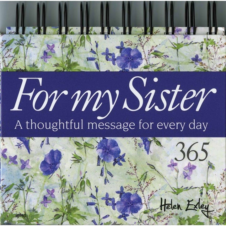 Helen Exley, 365 Thoughtful Quotes For My Sister Perpetual Calendar, Gift - Image 4