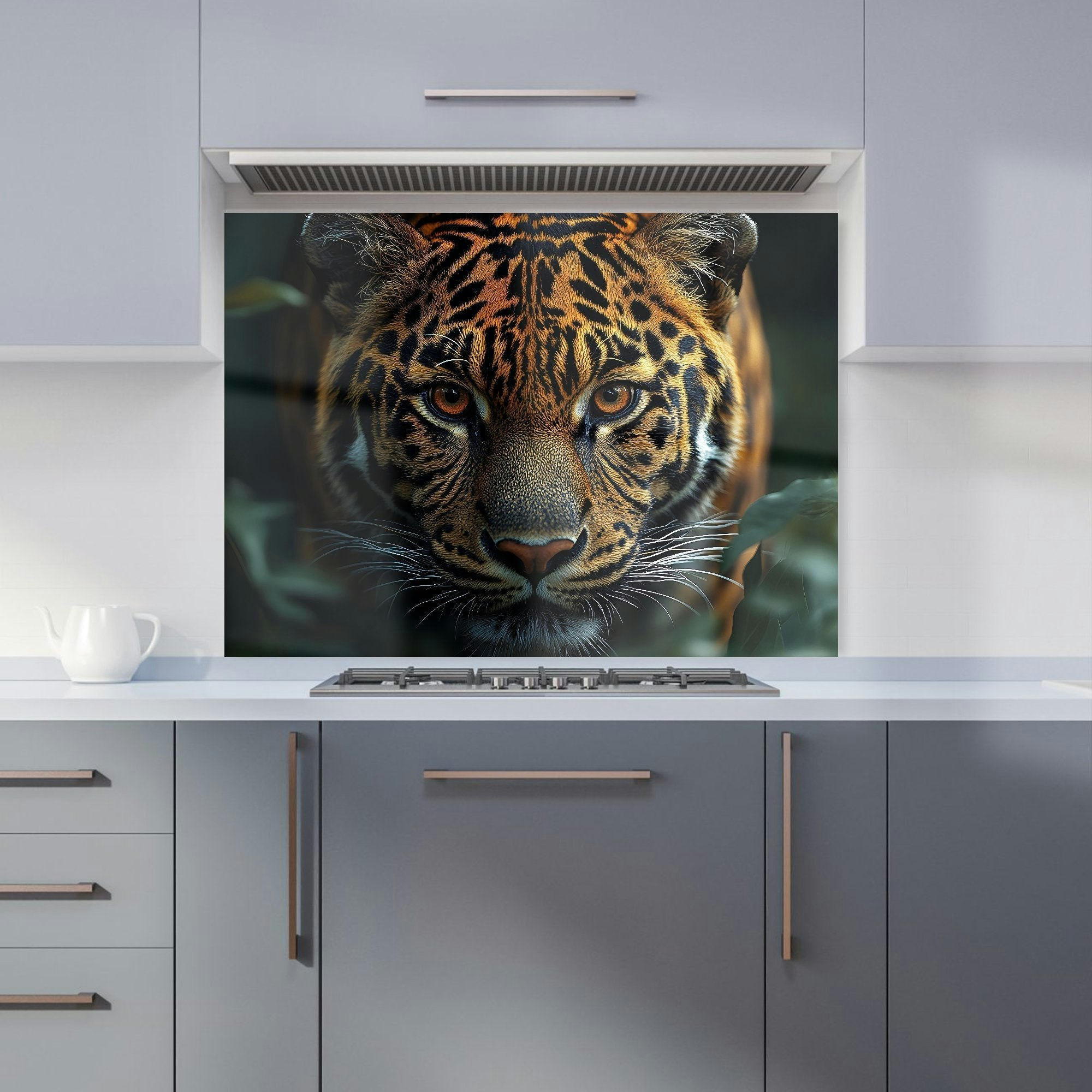 Warren Reed Tiger Kitchen Splashback - W900mm X H650mm