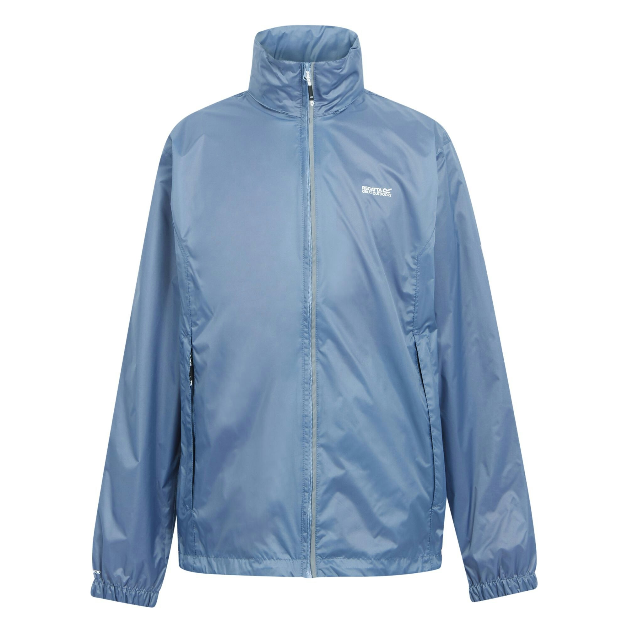 Regatta Men's Blue/Red Lyle Iv Waterproof Hooded Jacket - Coronet /Danger - Coronet /Danger - Xxl