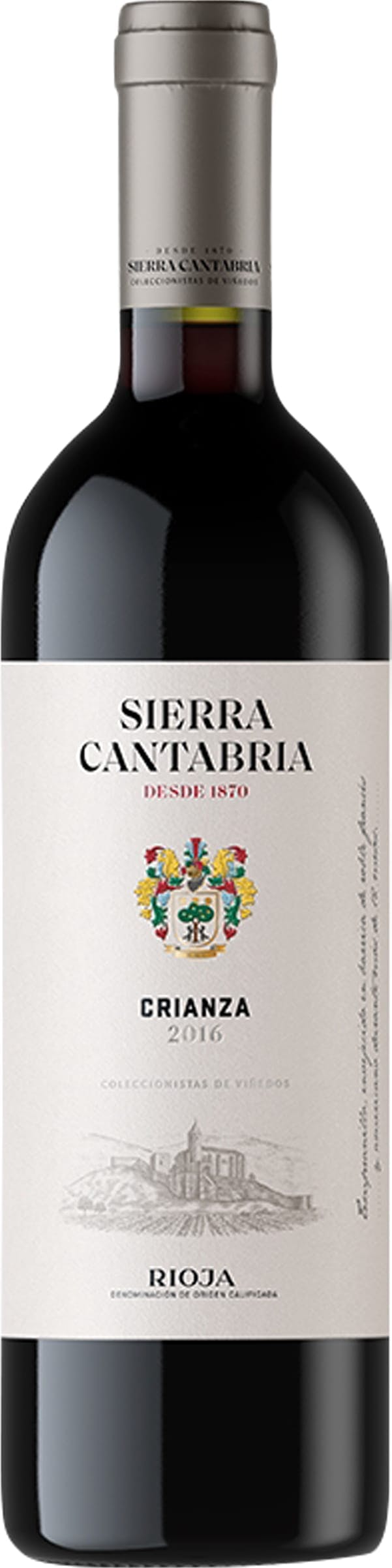 Various Wine Red/Light Sierra Cantabria Rioja Crianza 2021 75Cl - Pack Of 6
