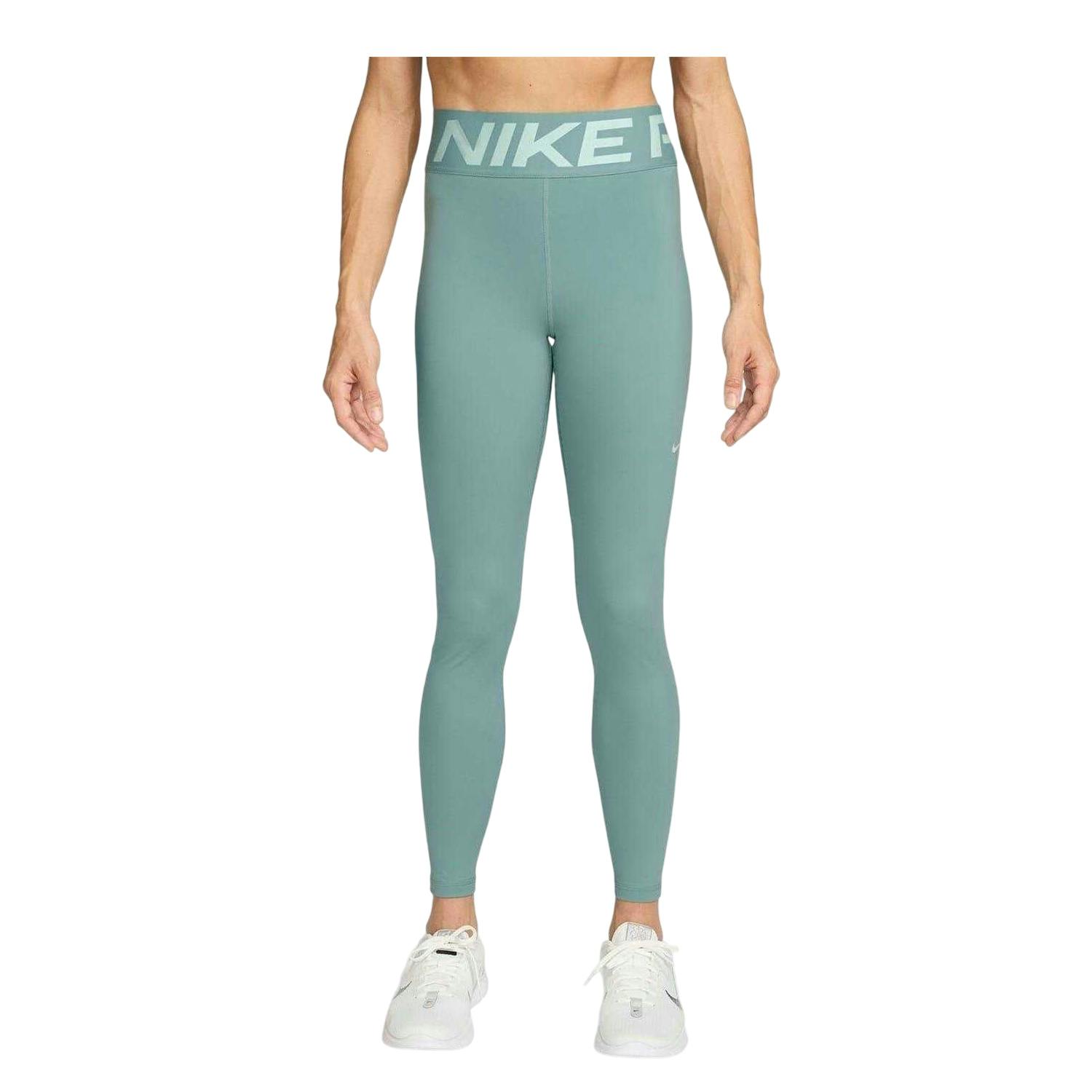Nike Women's White Pro Snug Fit Leggings - /Cannon - 14 Uk - /Cannon - 75% Polyester/25% Spandex