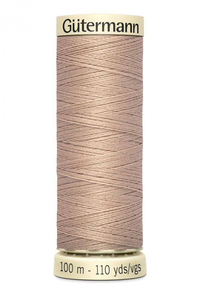 Gutermann Sew All Polyester Sewing Thread 100M Polyester Thread Suitable For Dressmaking - 422 - 100 Metres