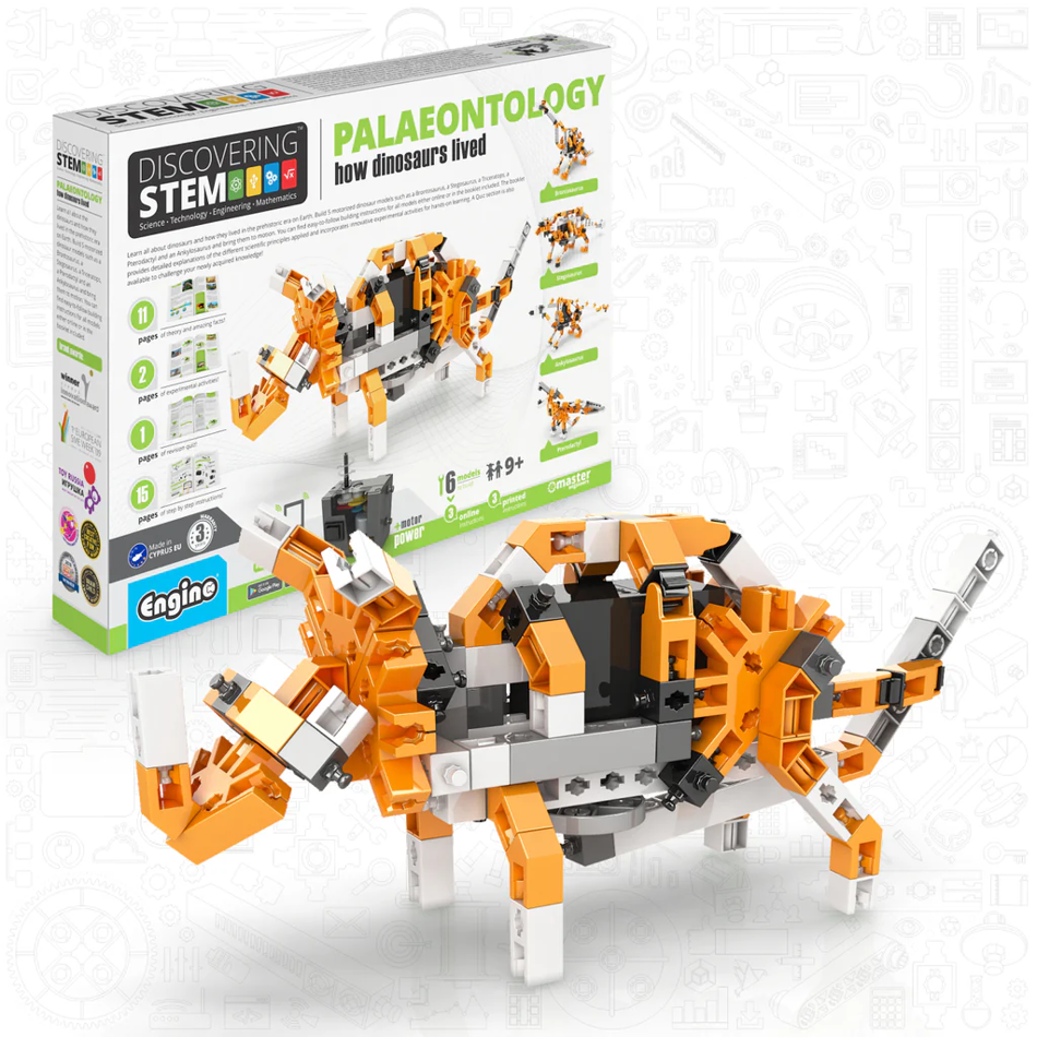Engino Stem Palaeontology: Learning About Dinosaurs