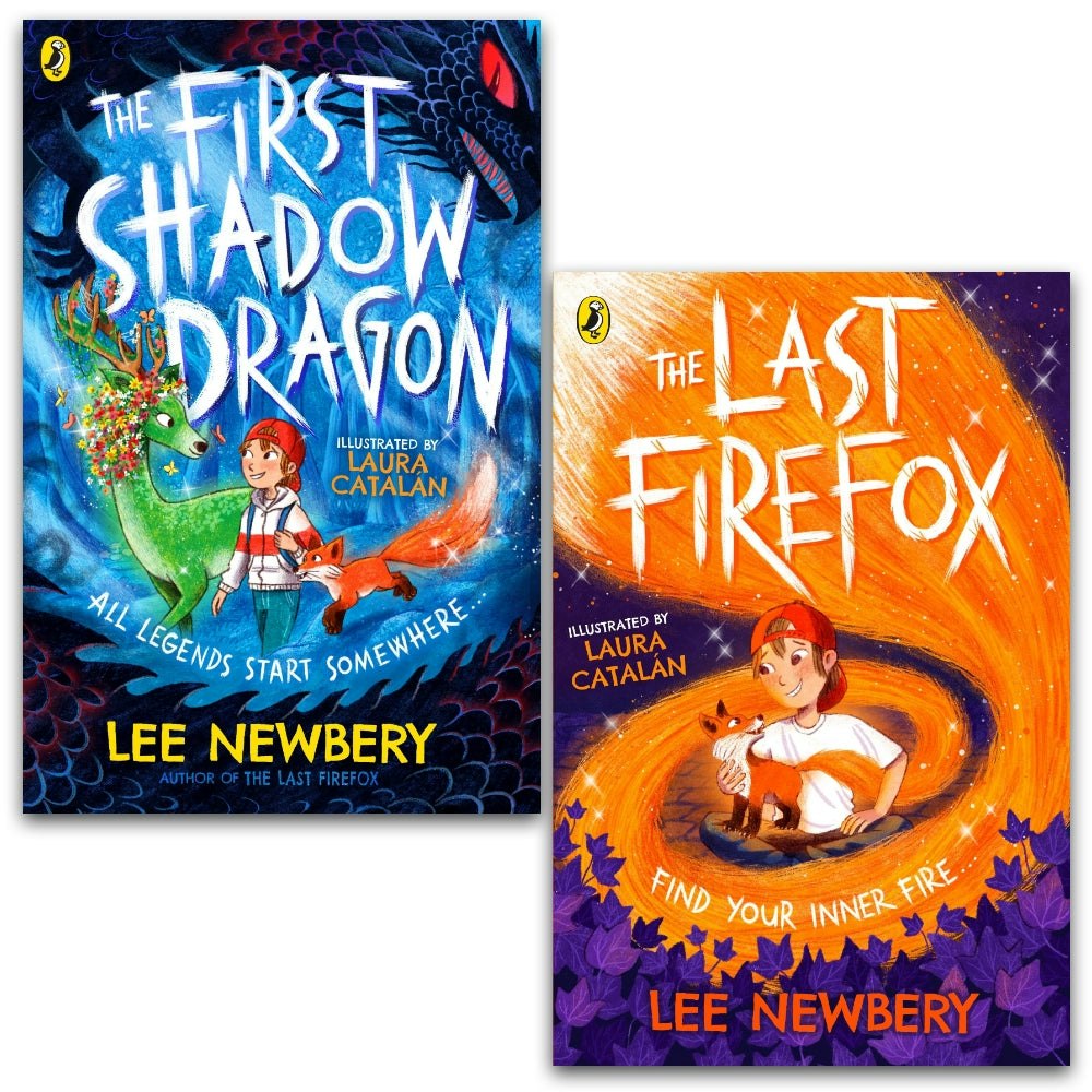Puffin Lee Newbery 2 Books Collection Set (The Last Firefox, The First Shadowdragon)