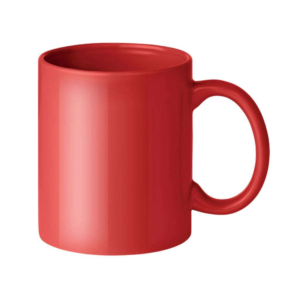 Midocean Red Dublin Tone Ceramic 300Ml Mug - One Size