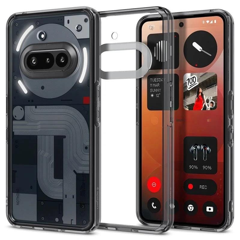 Spigen Grey Ultra Hybrid Case For Nothing Phone 3A Space Crystal - Acs09373