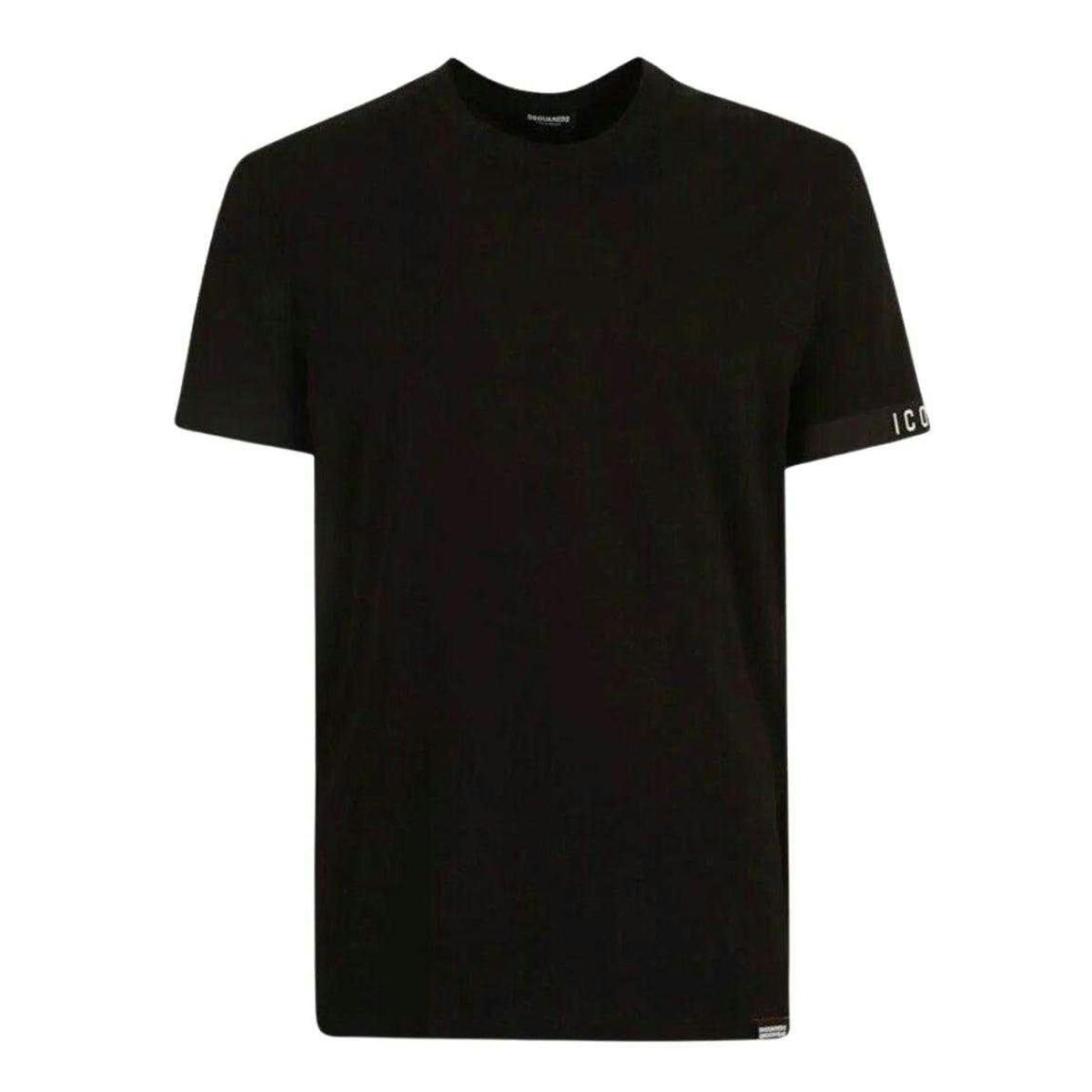 Dsquared2 Men's Black Icon Logo T-Shirt - M