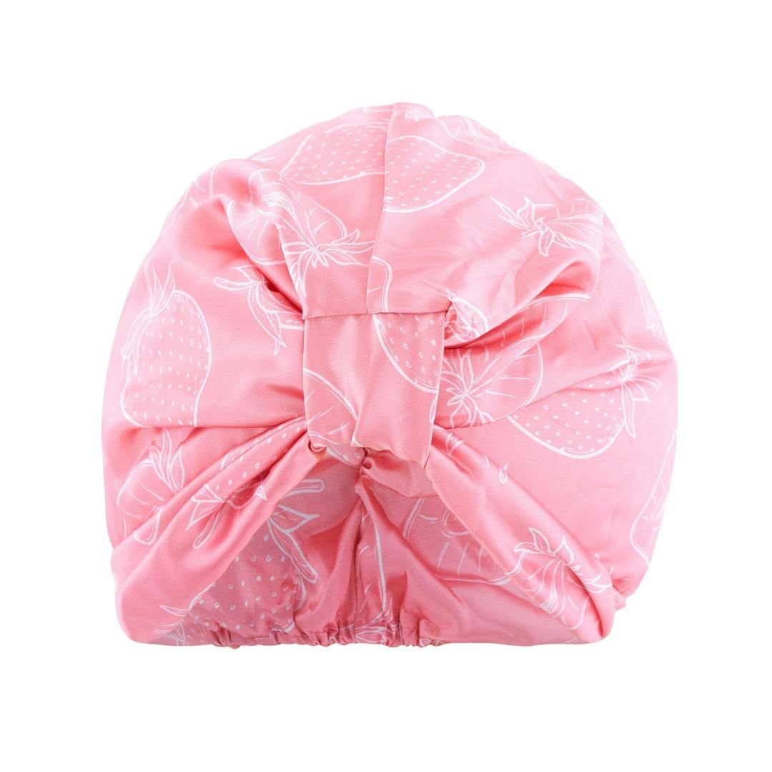 Smug Women's Light Pink Satin Sleep Turban In - Image 2