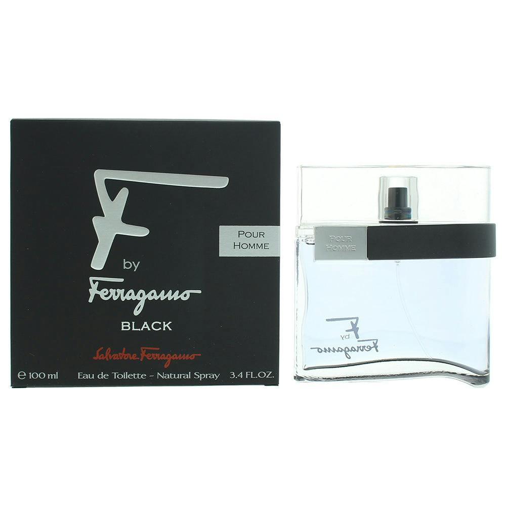 Salvatore Ferragamo Black F Eau De Toilette 100Ml