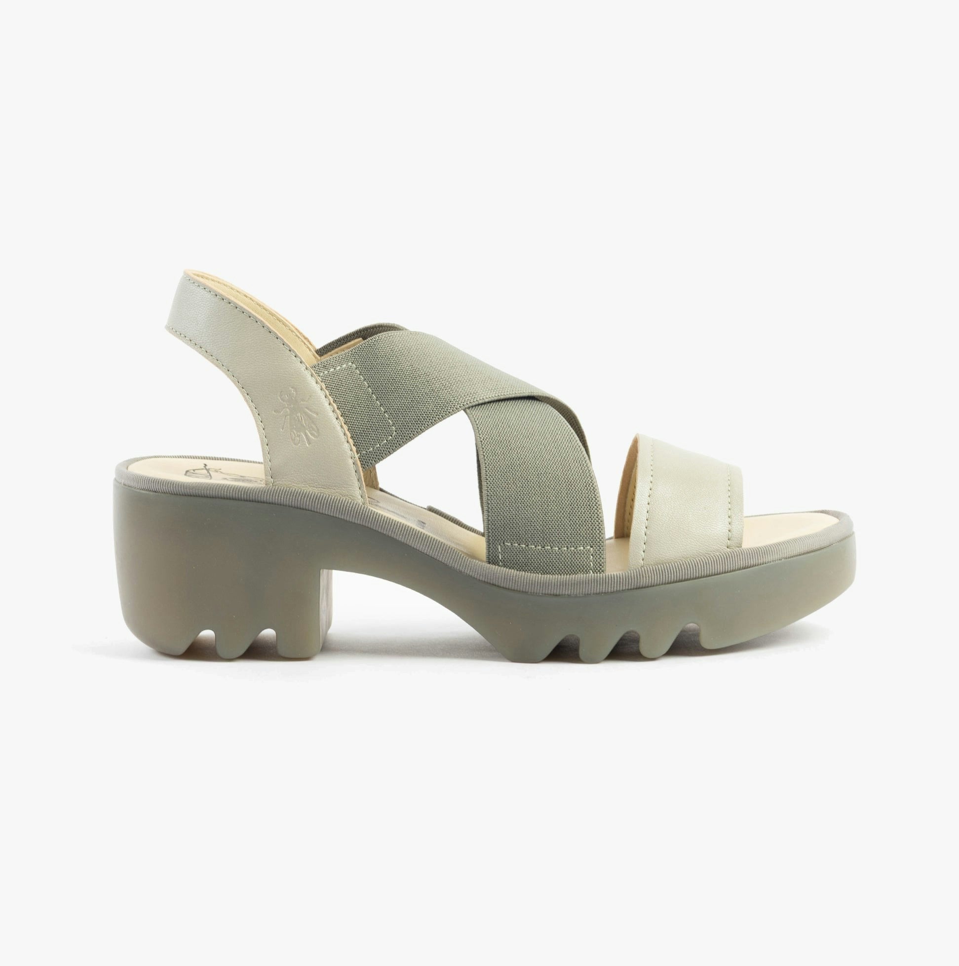 Fly London Women's Silver Taji502fly Sandals - Uk 6