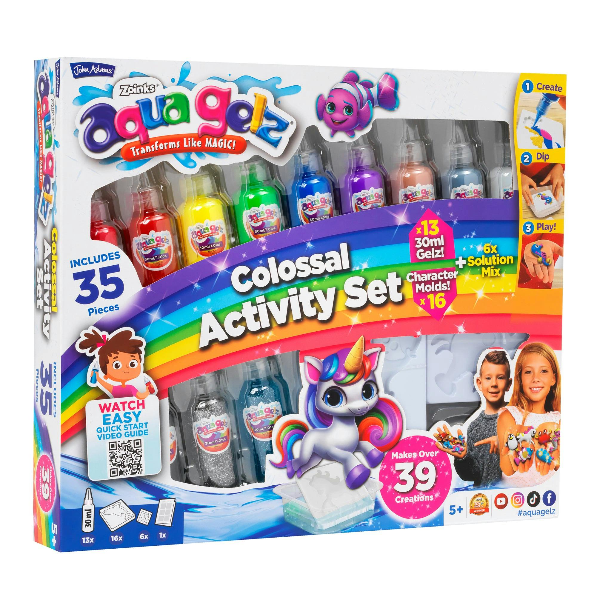 Aquagelz Aqua Gelz Colossal Activity Set – Mega Craft Set