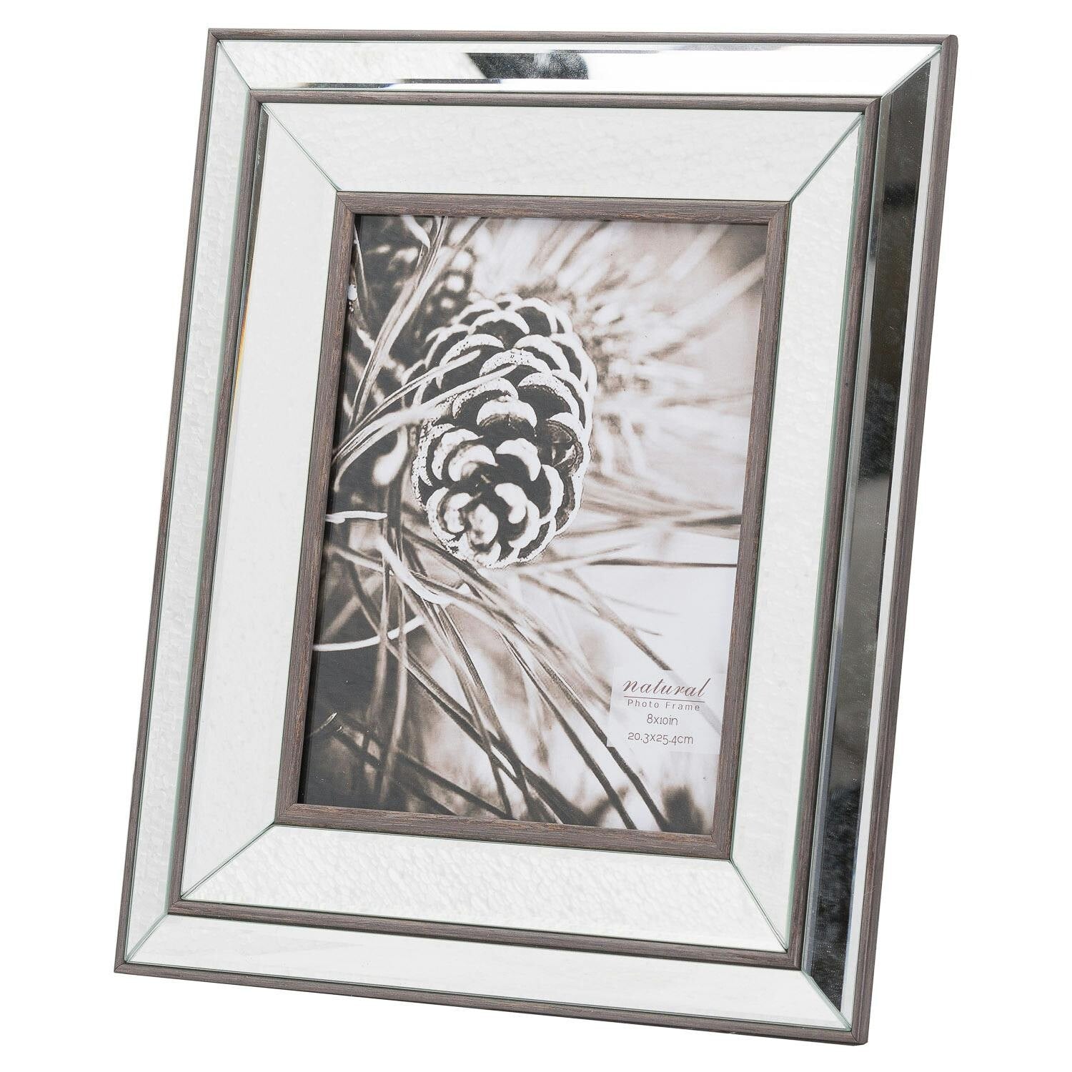 Hill Interiors Brown Tristan Single Photo Frame - 4In X 6In - 100% Mixed