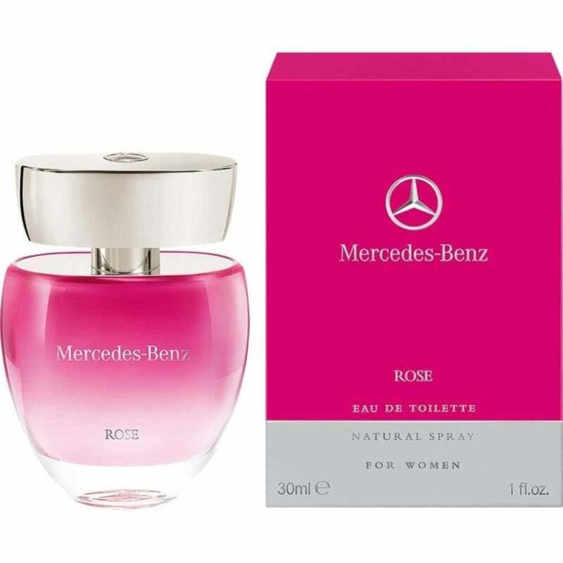 Mercedes Benz Women's Light/Amber Rose For 30Ml Eau De Toilette Edt Spray For Her