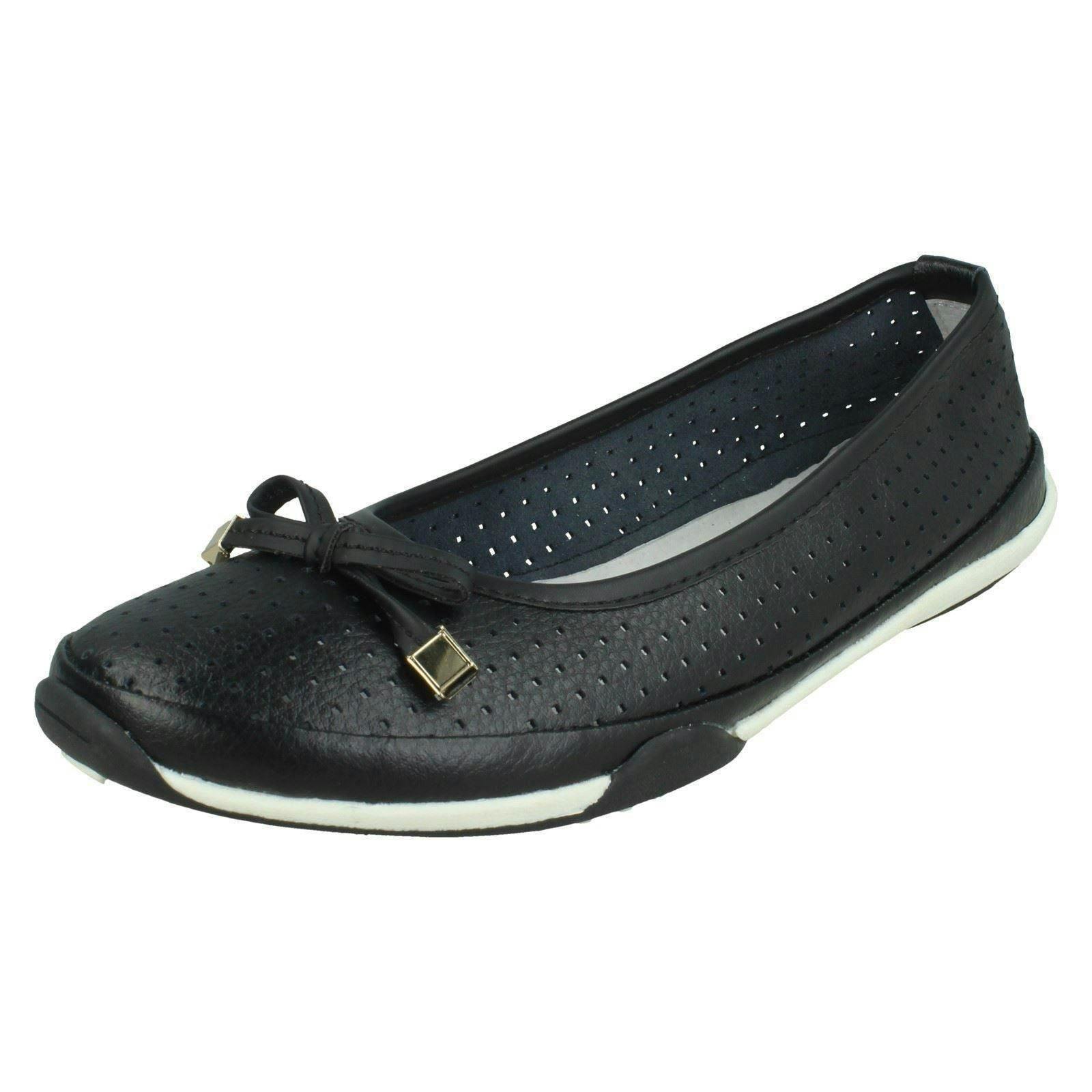 Down To Earth Women's Black Casual Shoes F80507 - Uk 3