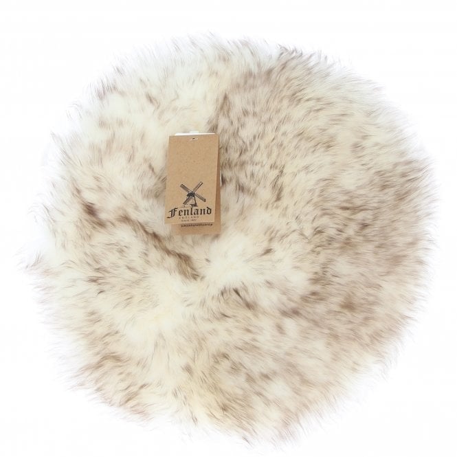 Rackhams Sheepskin Seat Pad - Wolf Tip