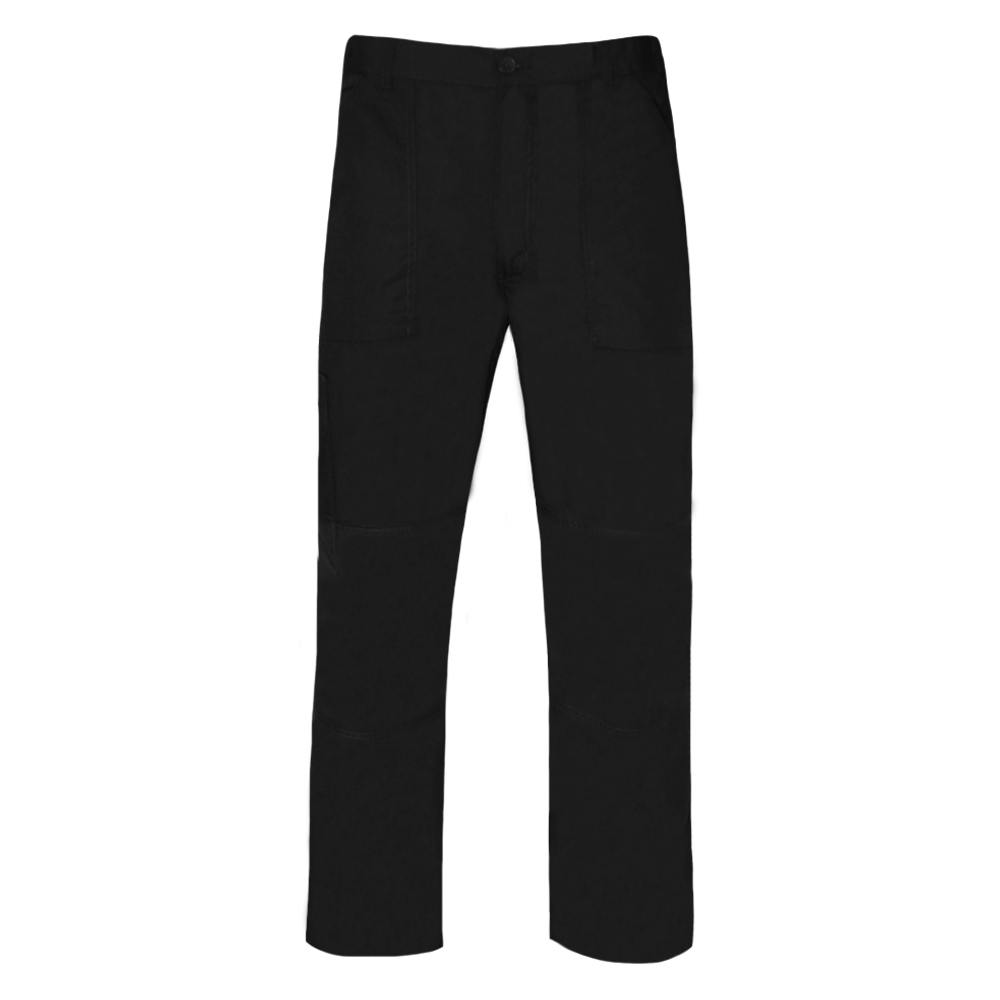 Regatta Men's Black New Action Trouser (Regular) / Pants - 42W X Regular - 65% Polyester/35% Cotton
