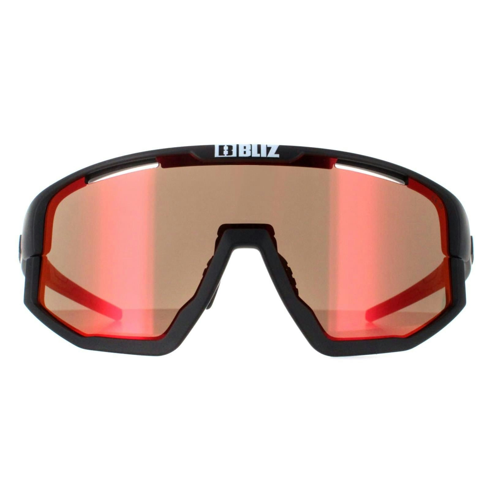 Bliz Sunglasses Vision ZB7001-0537 Black Brown Red Mirror - Image 3