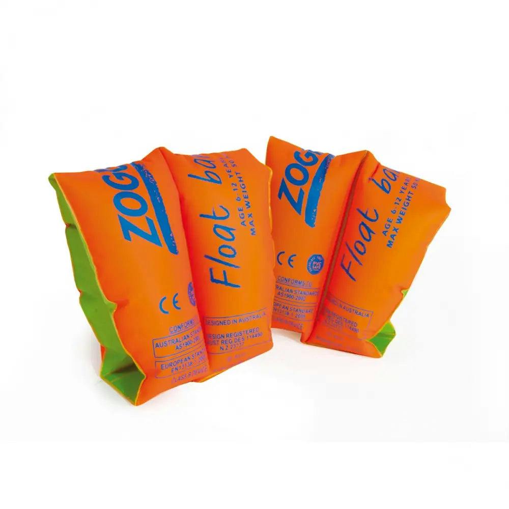 Zoggs Orange Swim Float Bands - 0 - 12 Months