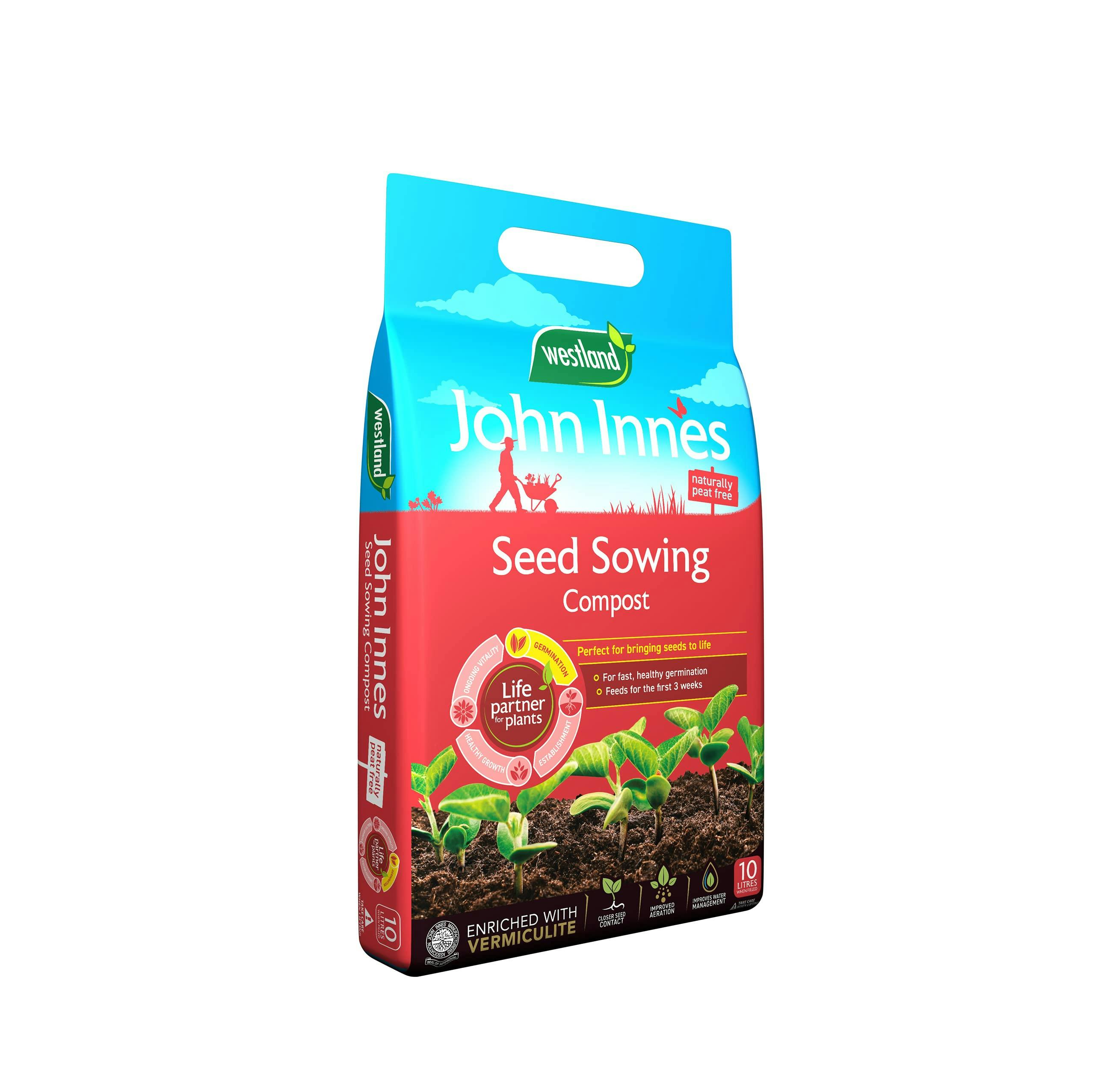 Westland John Innes Peat Free Seed Sowing Compost 10L - 1