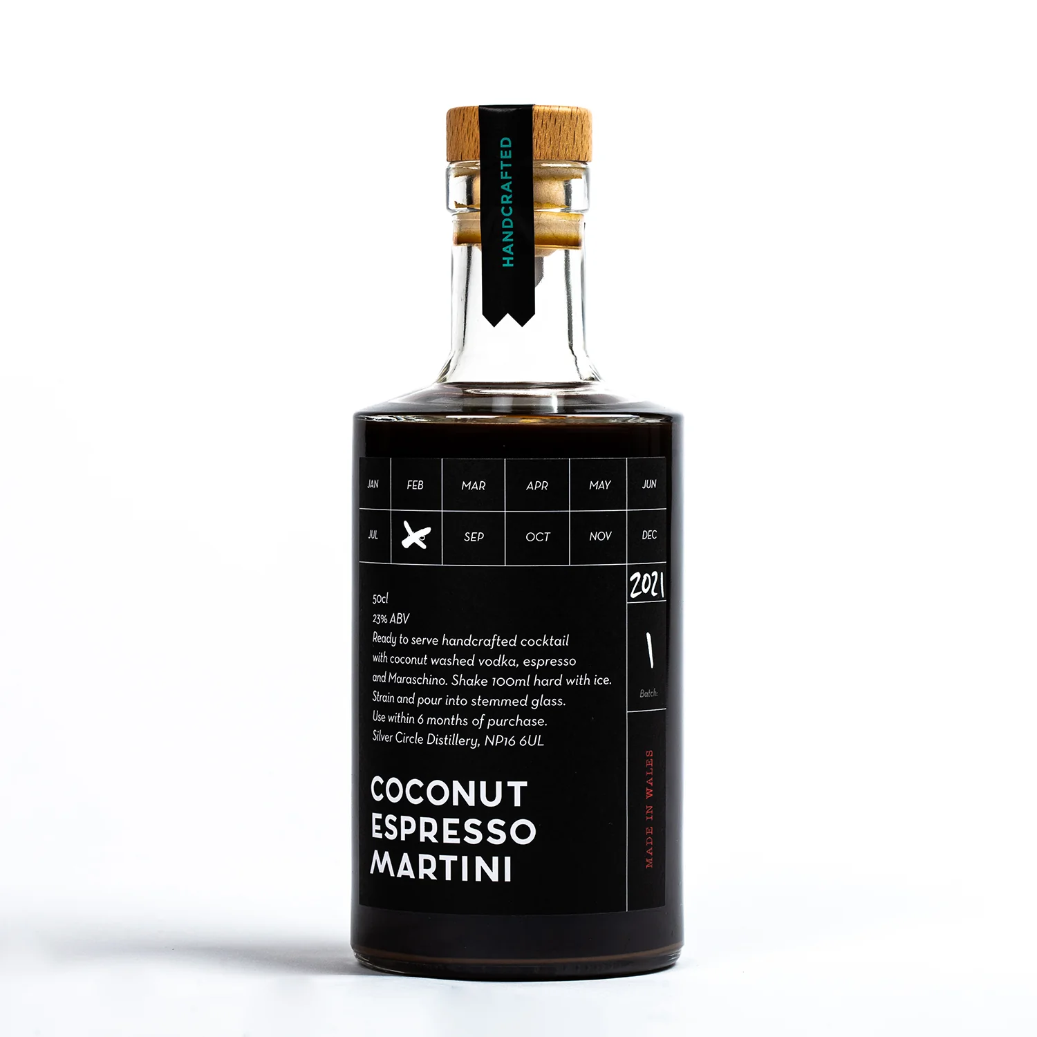 Silver Circle Distillery Coconut Espresso Martini - 50Cl